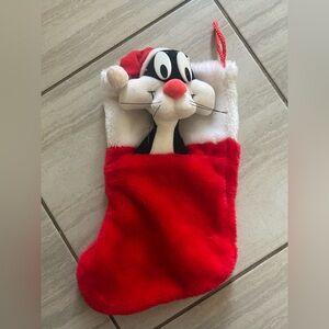 1990s‎ Warner bros Sylvester baby stocking